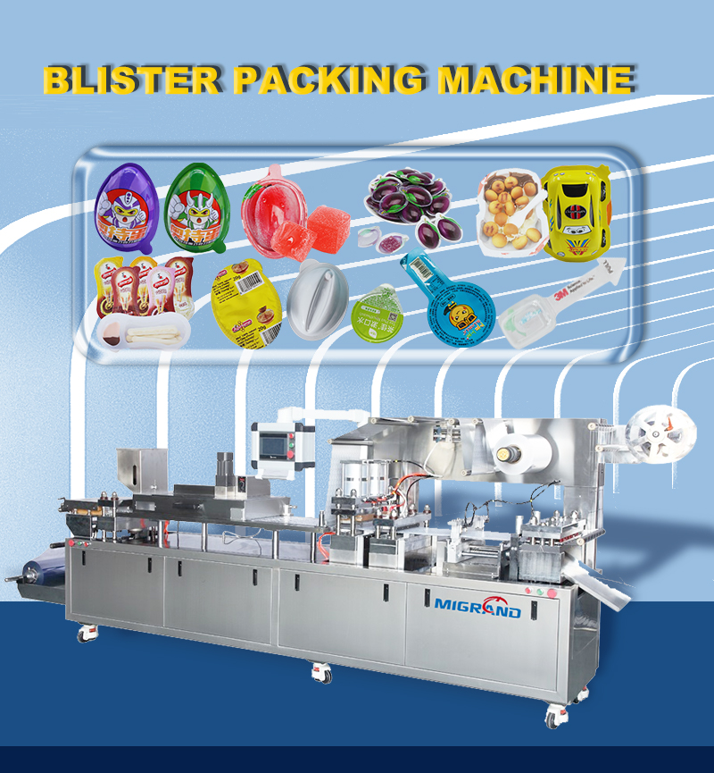 DPP420 blister packing machine for liquid Mașină de ambalat blister DPP420 pentru lichide