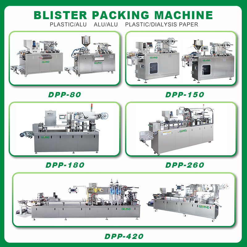 catalogul mașinilor de ambalat blister