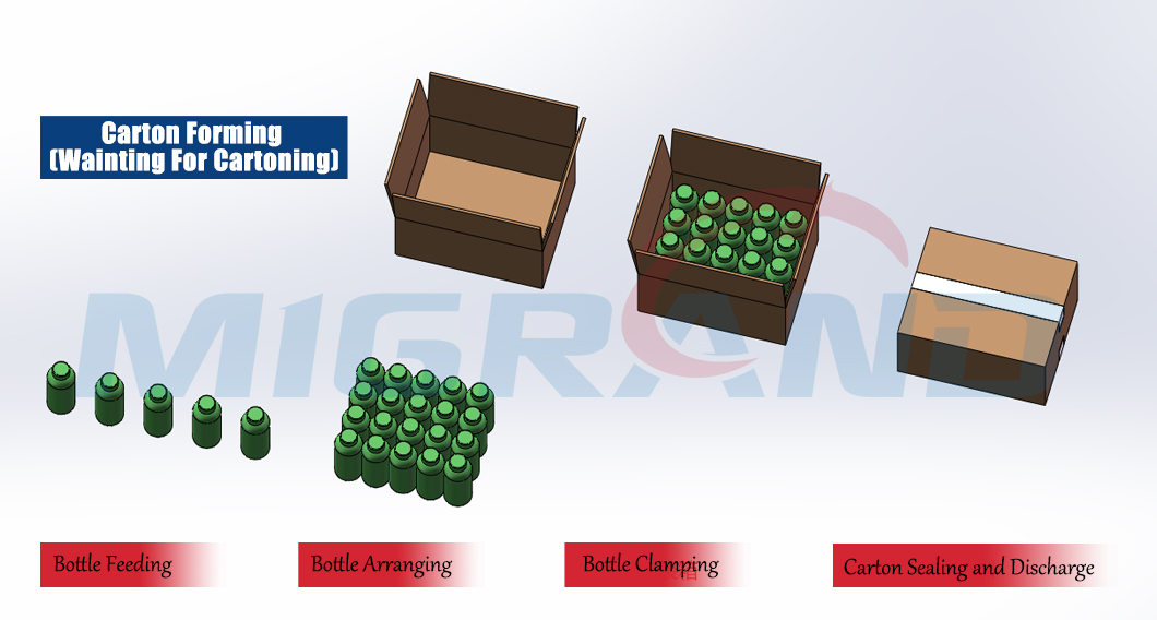 Schema de ambalare a sticlelor