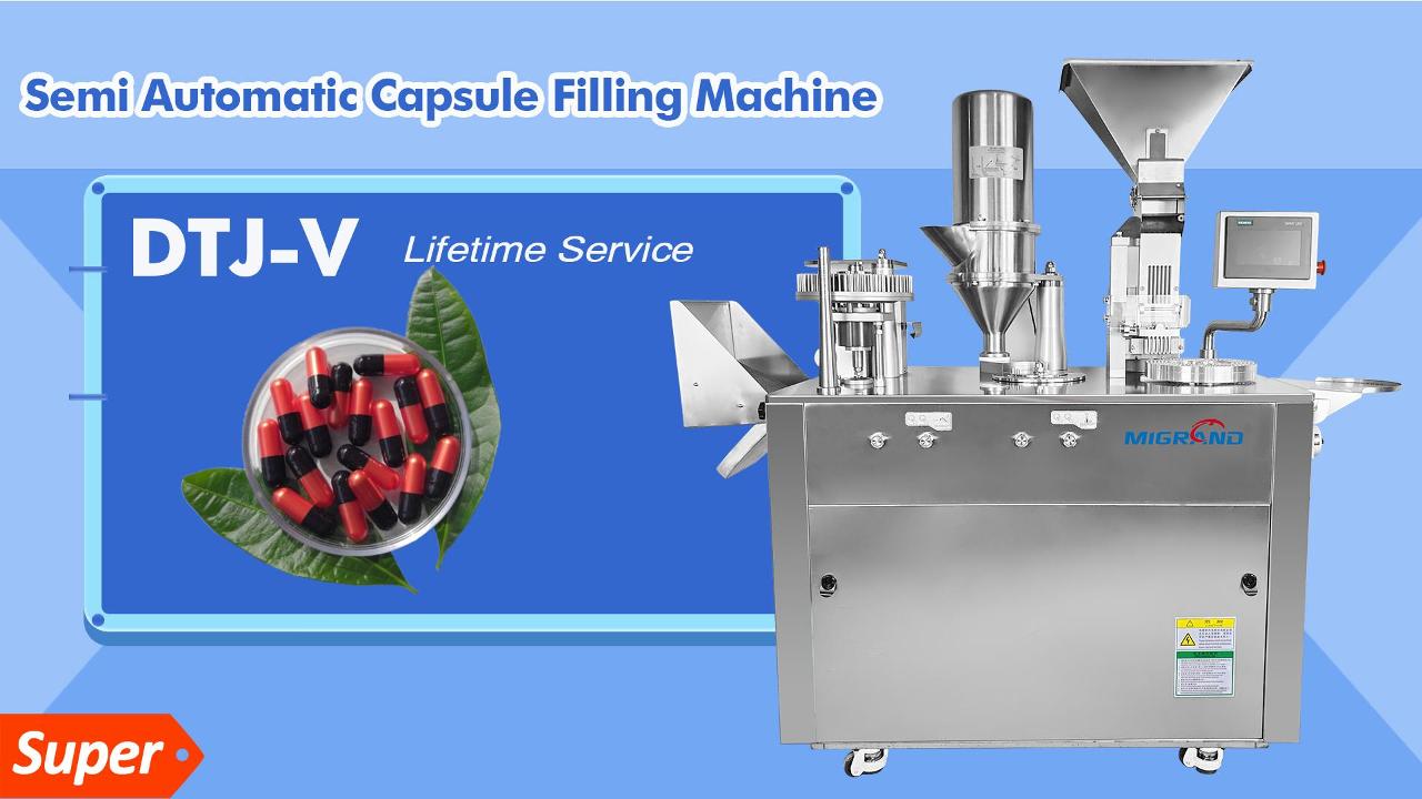 Livrare rapidă a mașinii de umplere a capsulelor semi-automatice în Maroc