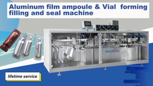 0,5-10 ml monodoză din aluminiu Flacon Forming Machine de etanșare