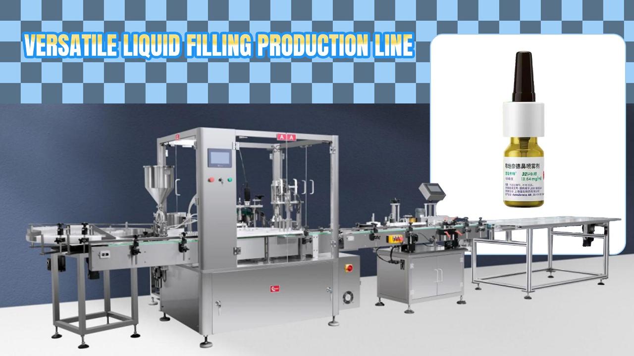 Video gras de umplutură de spray nazal și mașină de captare exportată în Polonia