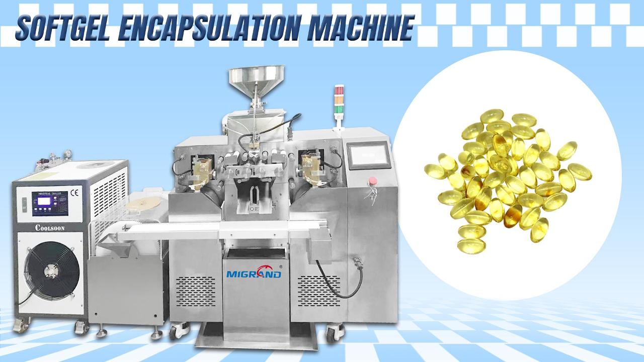 Exportați în Maroc Linia de producție a capsulelor softgel cu 4 seturi de matrițe