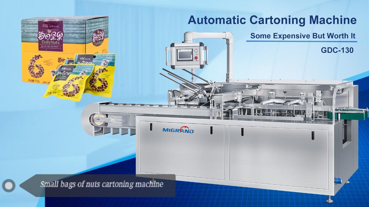 Cum să împachetați pliculețe cu mai multe ceai într-o cutie de prezentare cu mașină automat