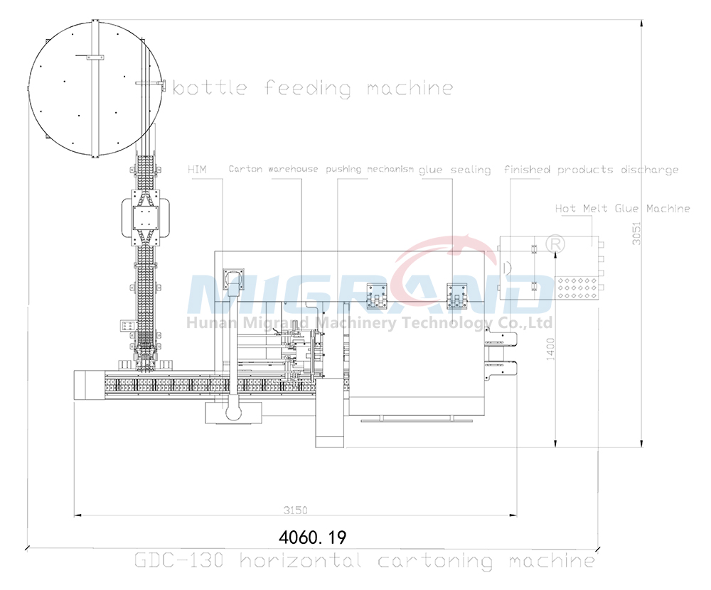 Desen de proiectare de 10 flacoane Cartoner 