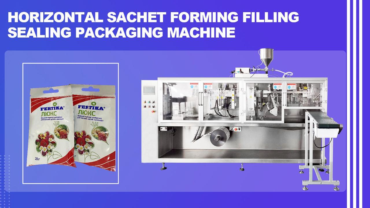 Export în Rusia - Linia de mașini de ambalare a plicului orizontal pentru îngrășământ compus