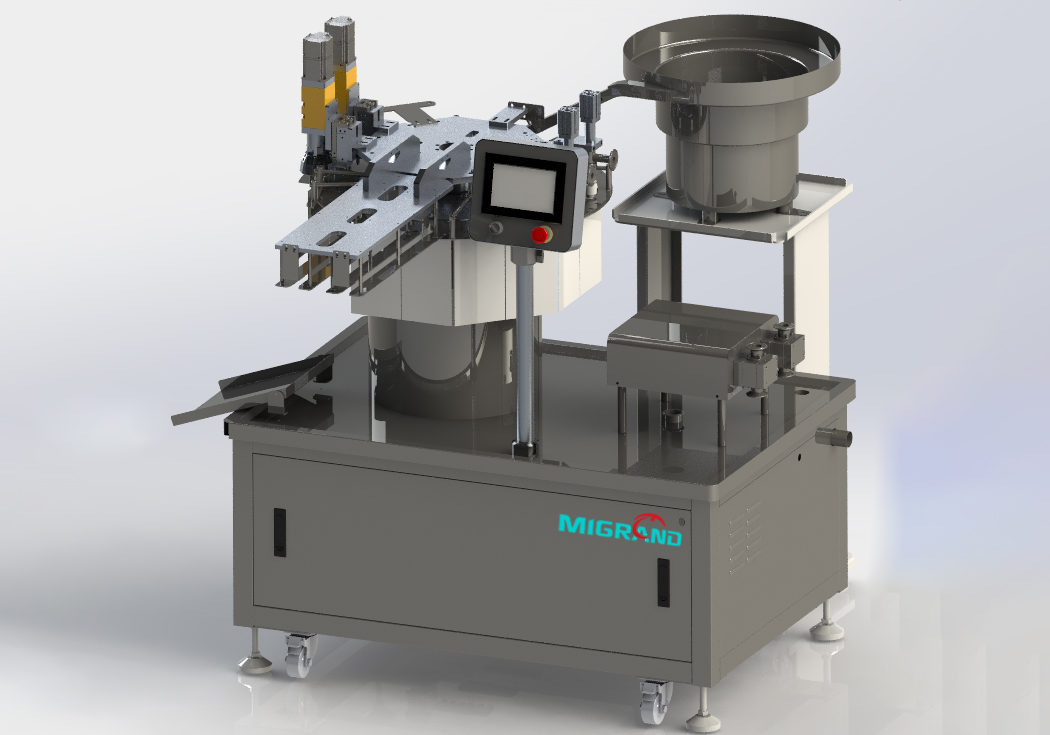 Mașină de umplutură și captare a preparatării pre -up spout