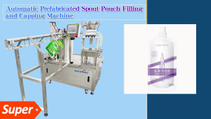 GDL-20 Premade Spout Pouch Dubling și Machine Capping Machine