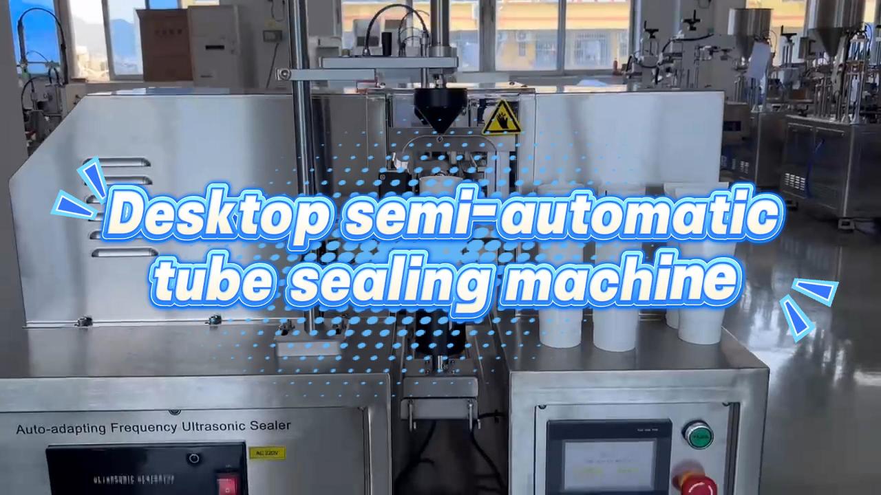 Exportați în Turcia-Semi Tub de plastic automat Mașină de etanșare cu ultrasunete