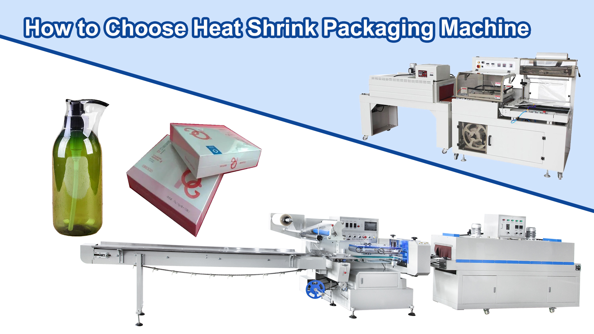 Cum să alegeți o mașină de ambalare a micșorului termic？