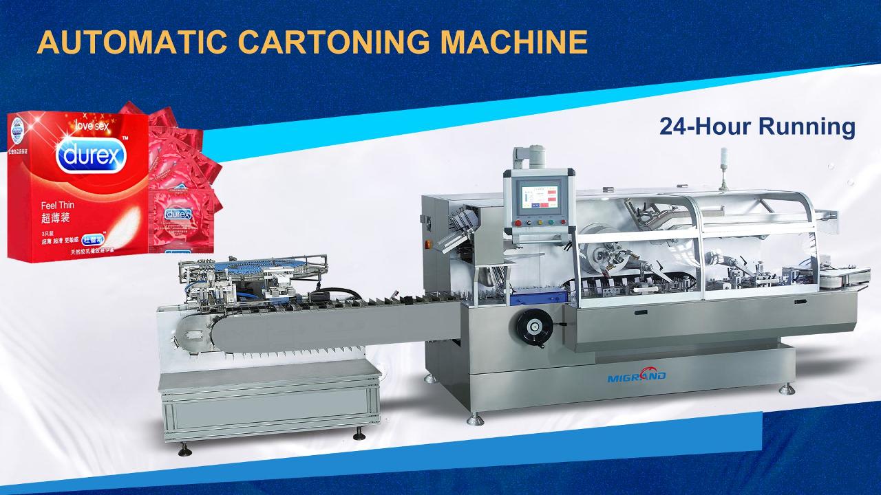 Export în mașina de carton de prezervativ cu viteză înaltă din Thailanda