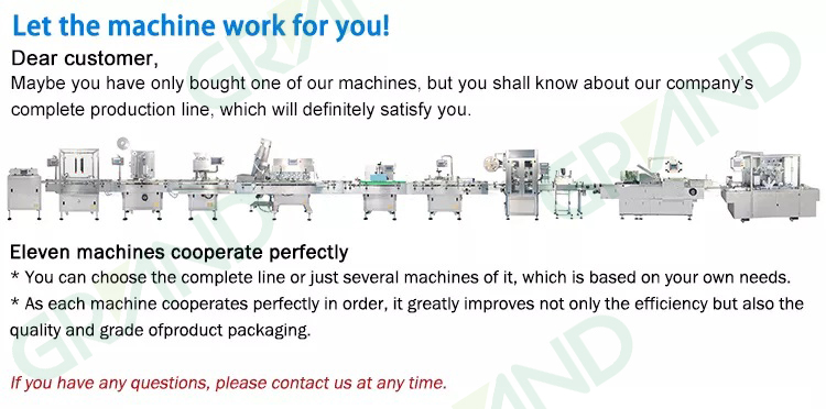 Linie de produtie farmaceutică